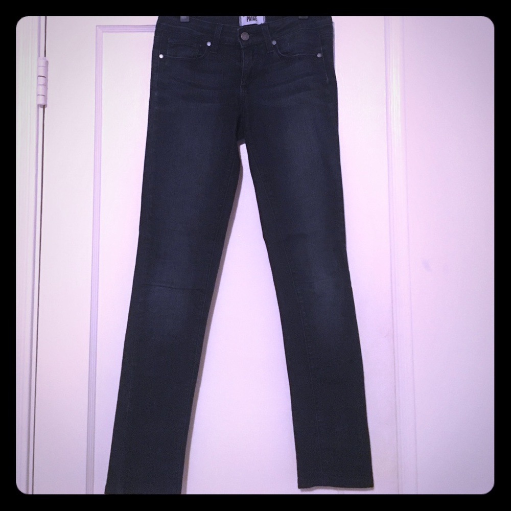 Paige jeans denim - peg skinny cut - size 25